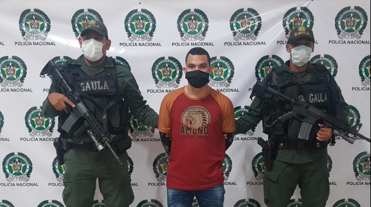 Gabriel Santos Giraldo Peñaloza, apodado como ‘Napoleón’.