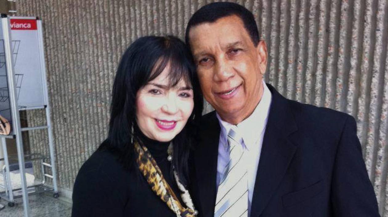 José Daníes Pana (Q.E.P.D.) en compañía de su inseparable esposa Betty Echeverría.