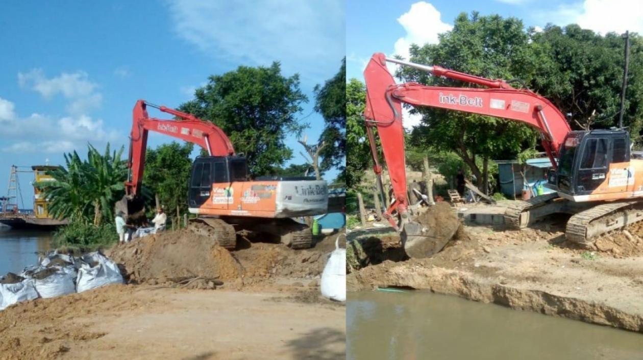 Imagen de los trabajos que se adelantan.
