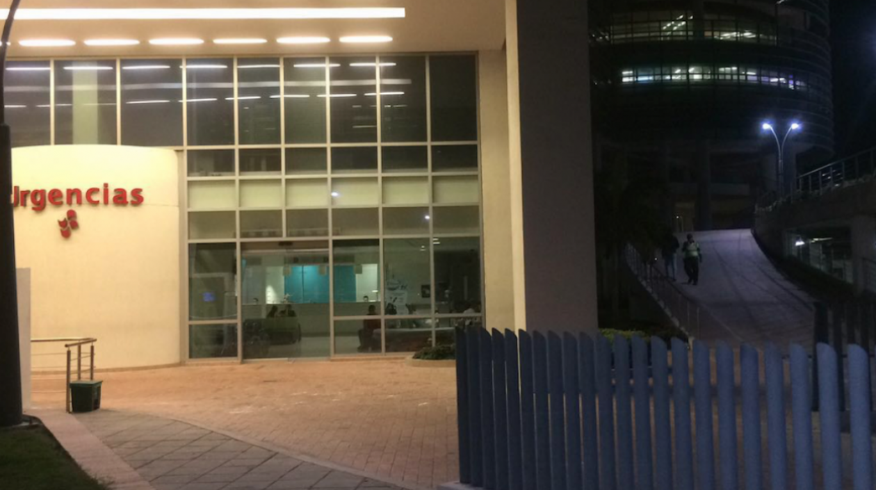 Clínica Portoazul de Puerto Colombia.