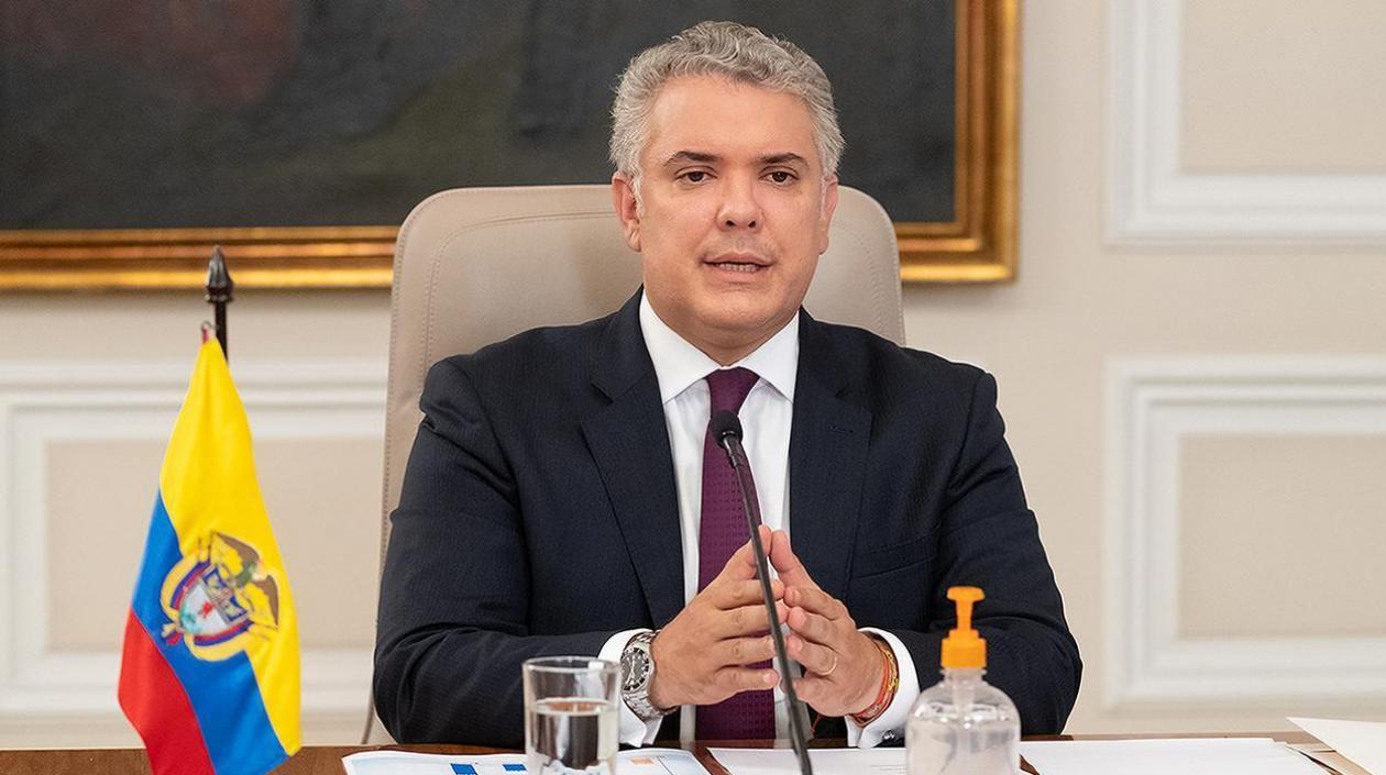 El Presidente de la República, Iván Duque.