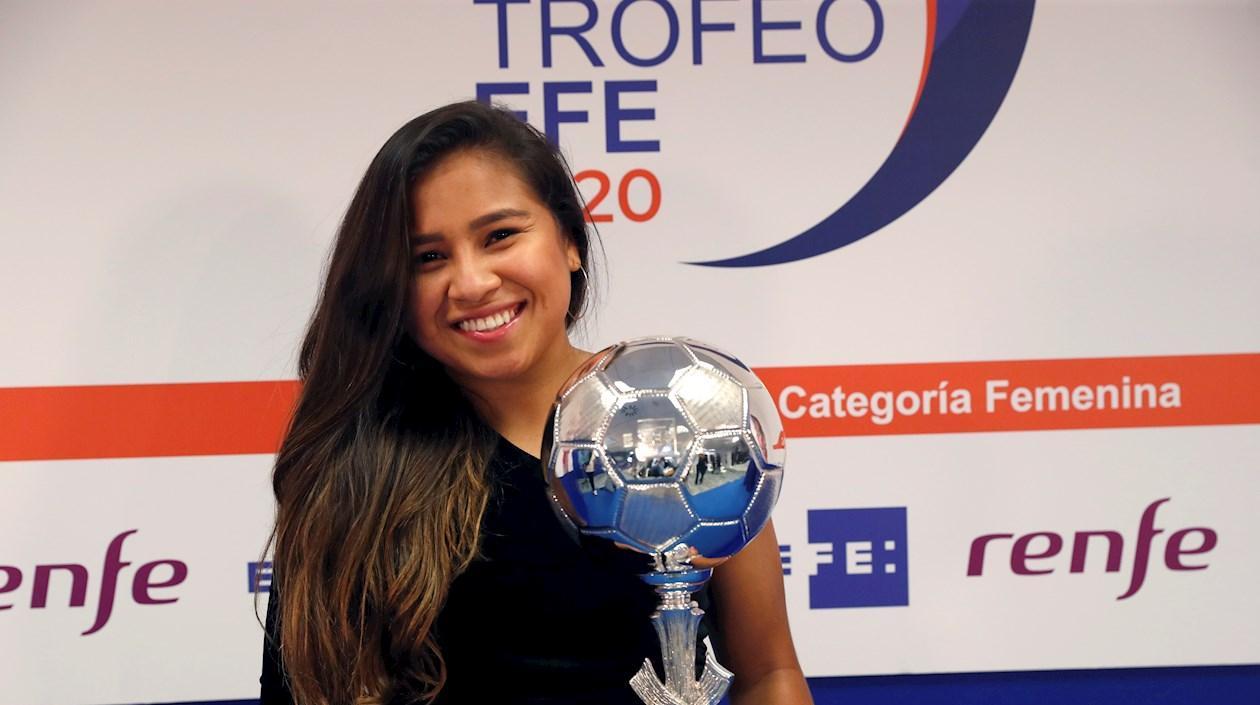 Leicy Santos, jugadora colombiana. 