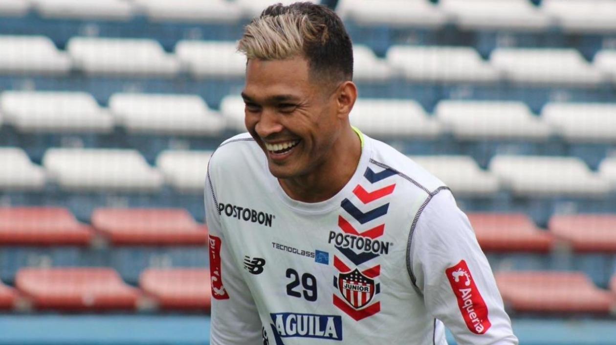 Teófilo Gutiérrez, delantero de Junior. 
