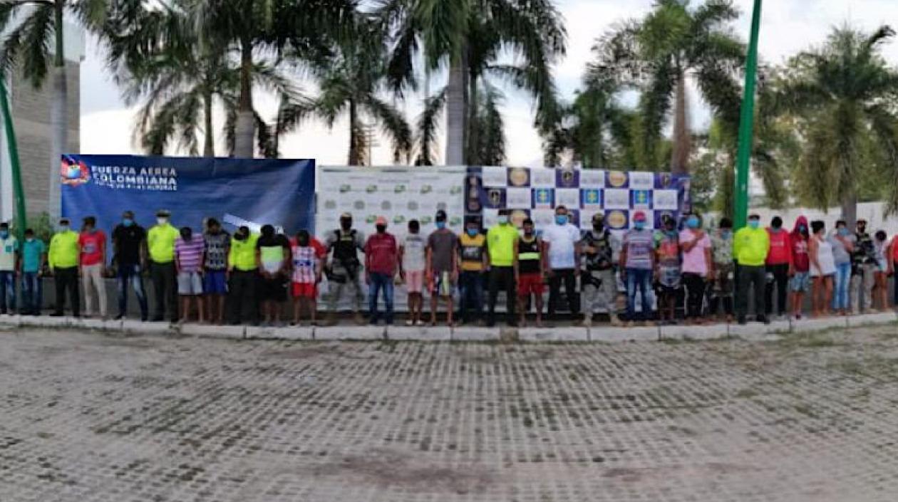 Capturas de 43 integrantes del Clan del Golfo.