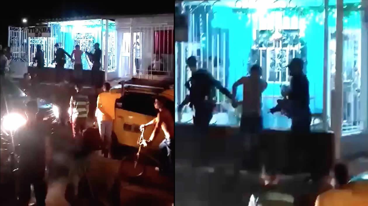 Secuencia de la captura.