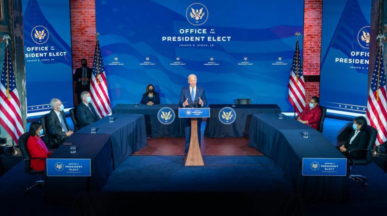 Joe Biden, presidente electo de Estados Unidos.
