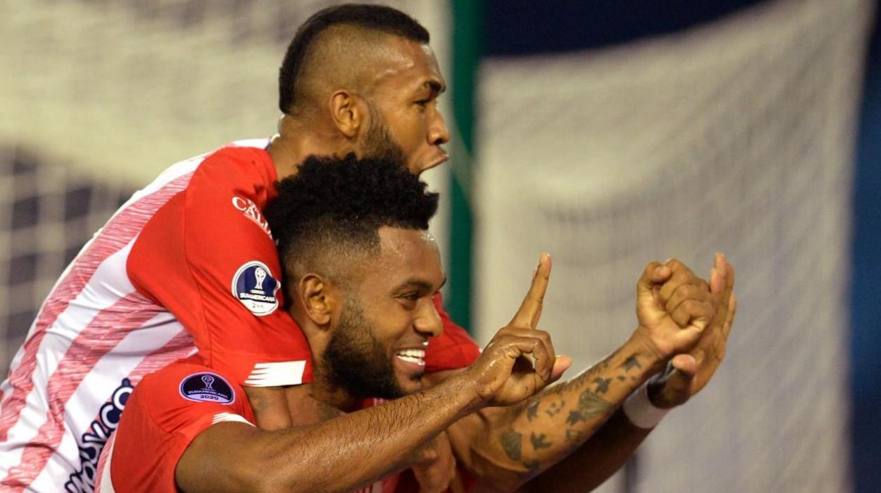 Miguel Ángel Borja, goleador de Junior. 