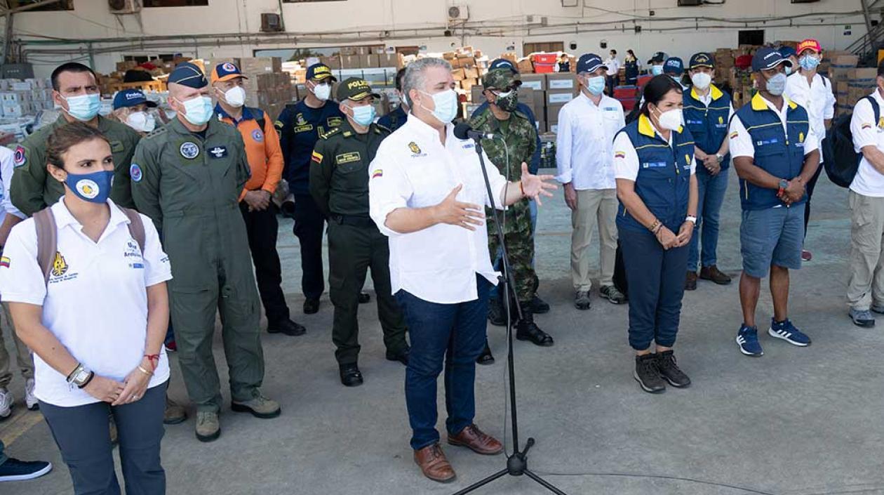 El Presidente de la República, Iván Duque.