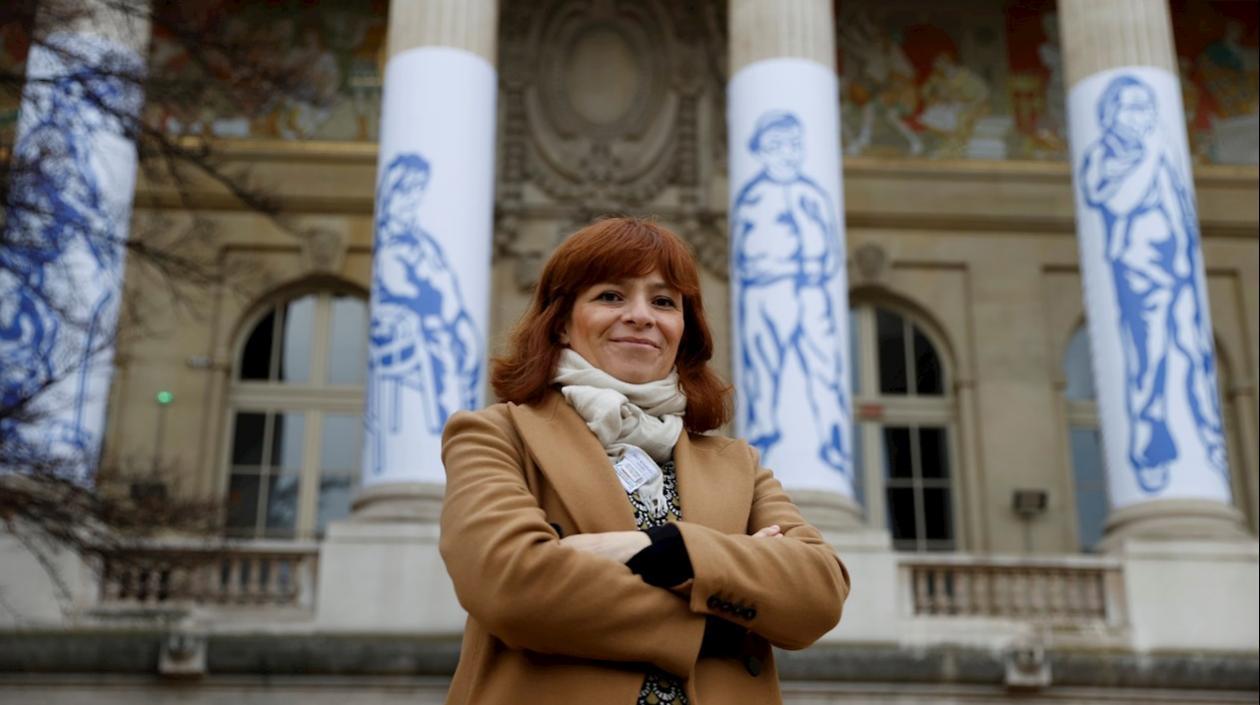 La artista colombiana Andrea Acosta.