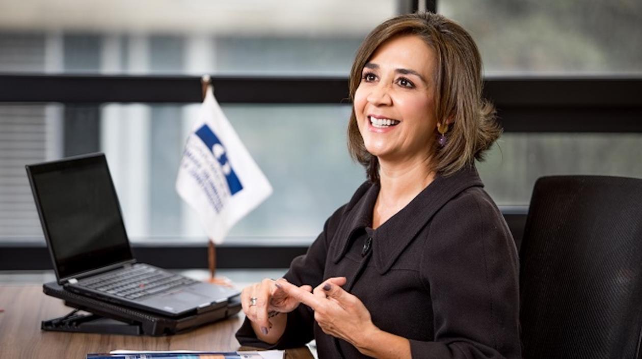 Sandra Forero, presidenta de Camacol.