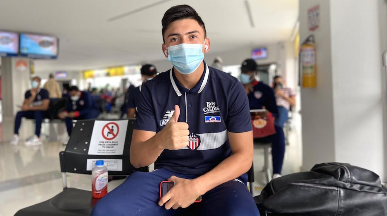 Fabián Ángel, volante juniorista.