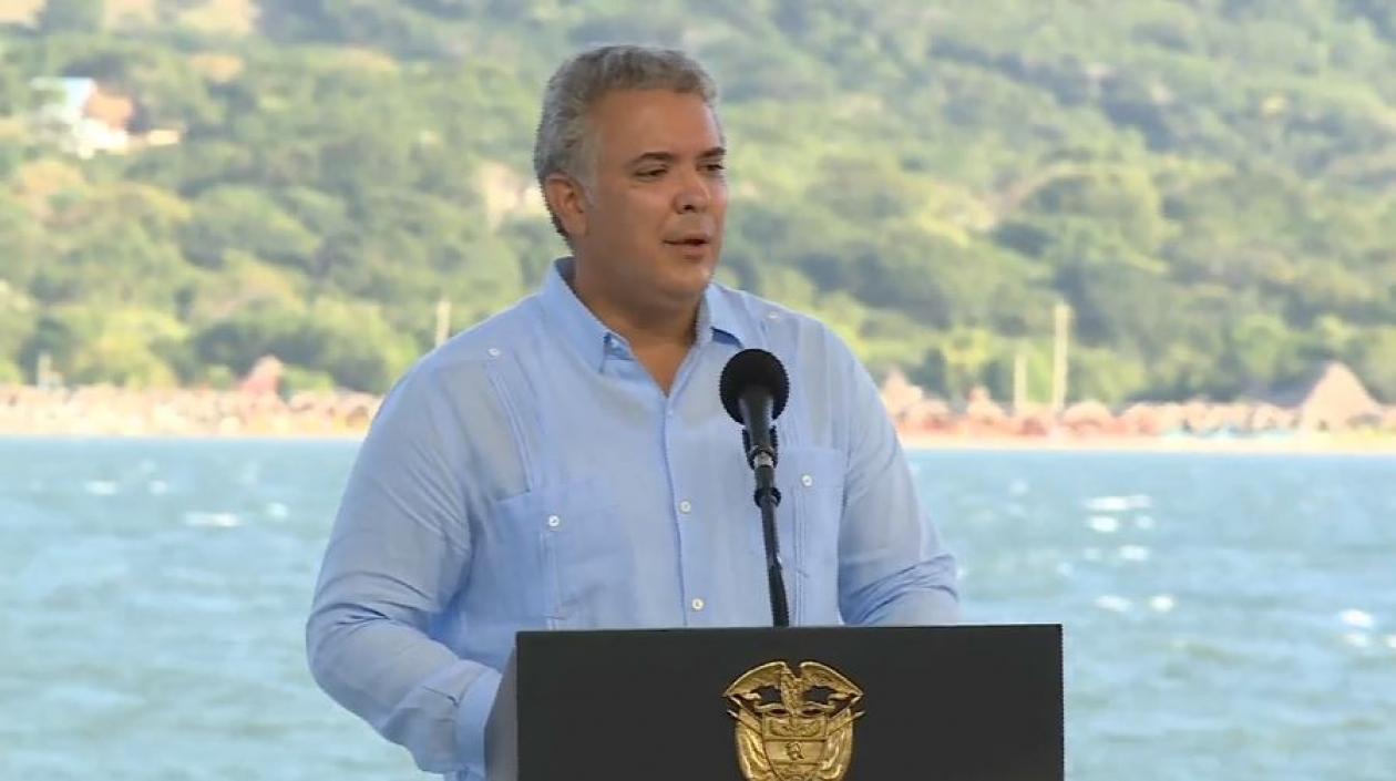 El Presidente de la República, Iván Duque.