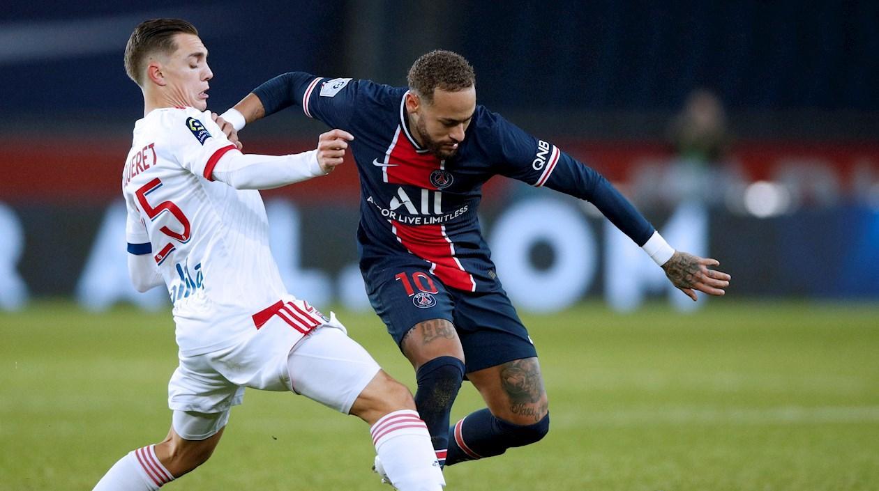 Neymar, una de las estrellas de la Liga francesa.