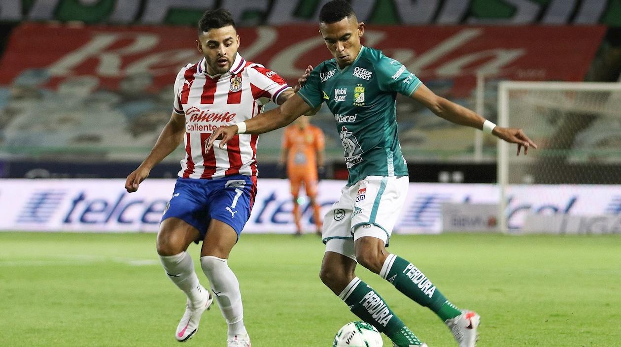 William Tesillo, jugador del León. 