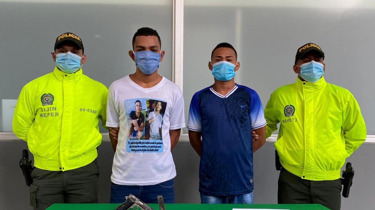 Johandrys Jesús Contreras Montero y Carlos Alberto Cortés De la Hoz.