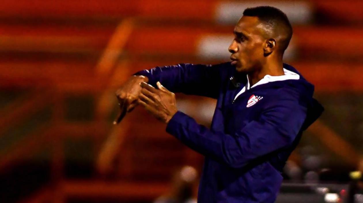 El técnico de Junior, Luis Amaranto Perea.