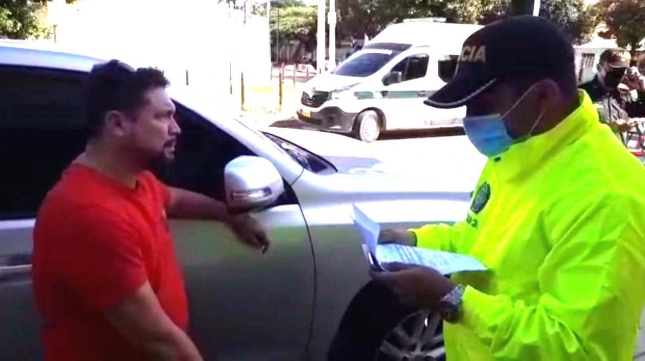 Captura del Juez Rafael Uribe Henriquez.