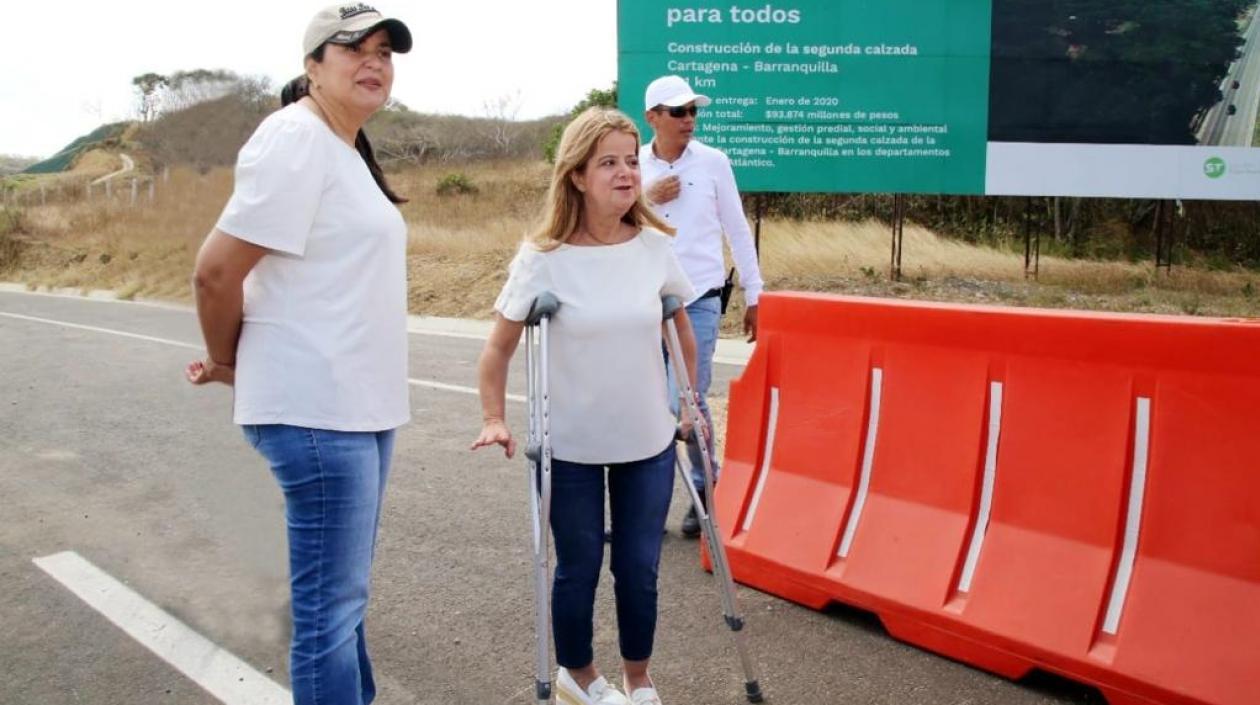 La Gobernadora del Atlántico, Elsa Noguera.
