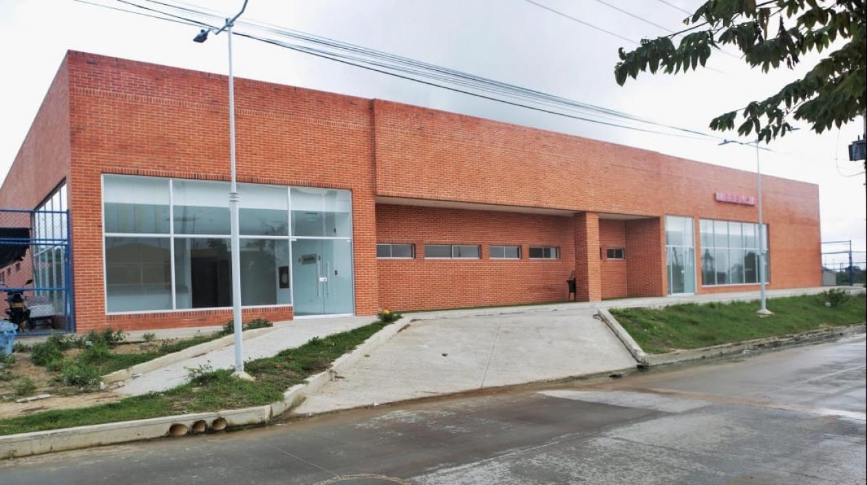 Centro de Salud en el barrio La Central. 