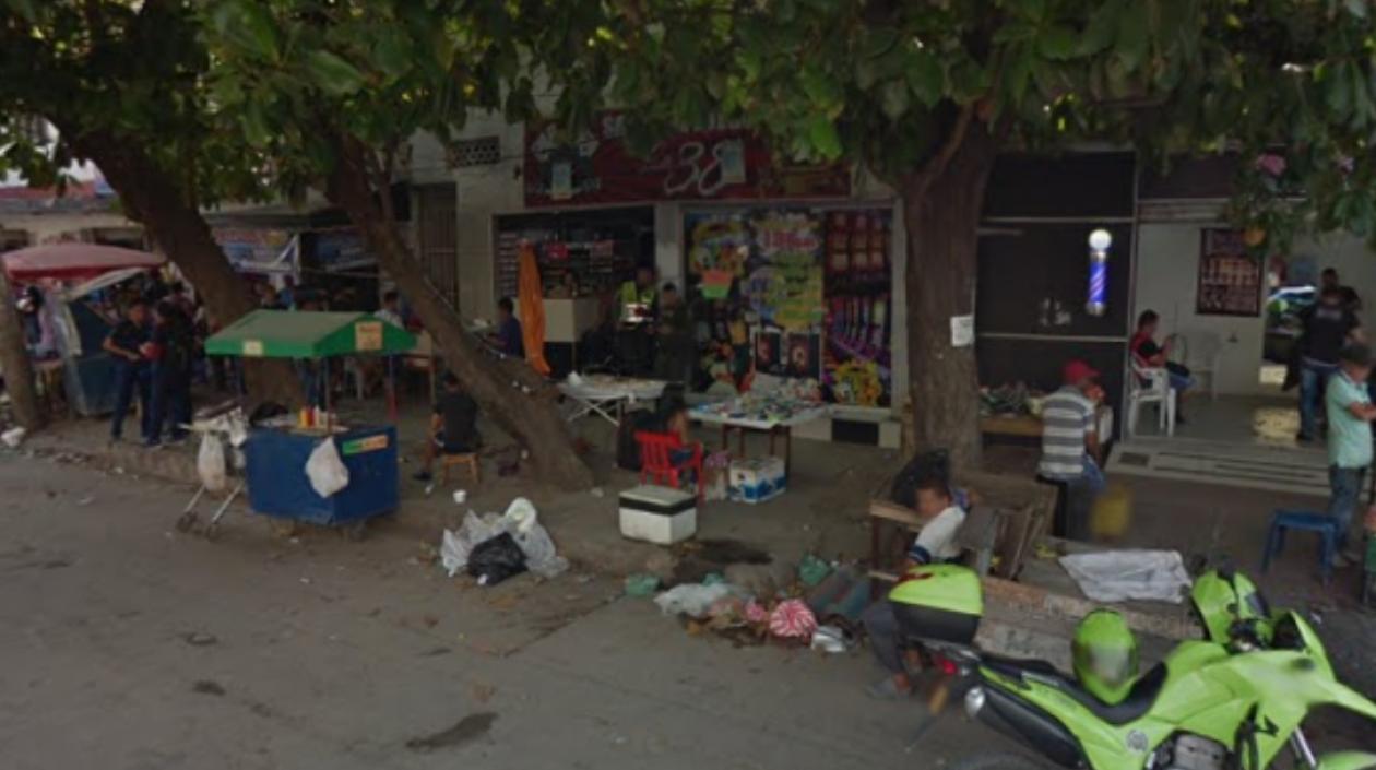 El hecho ocurrió en el negocio Salón de Juegos la 38. 