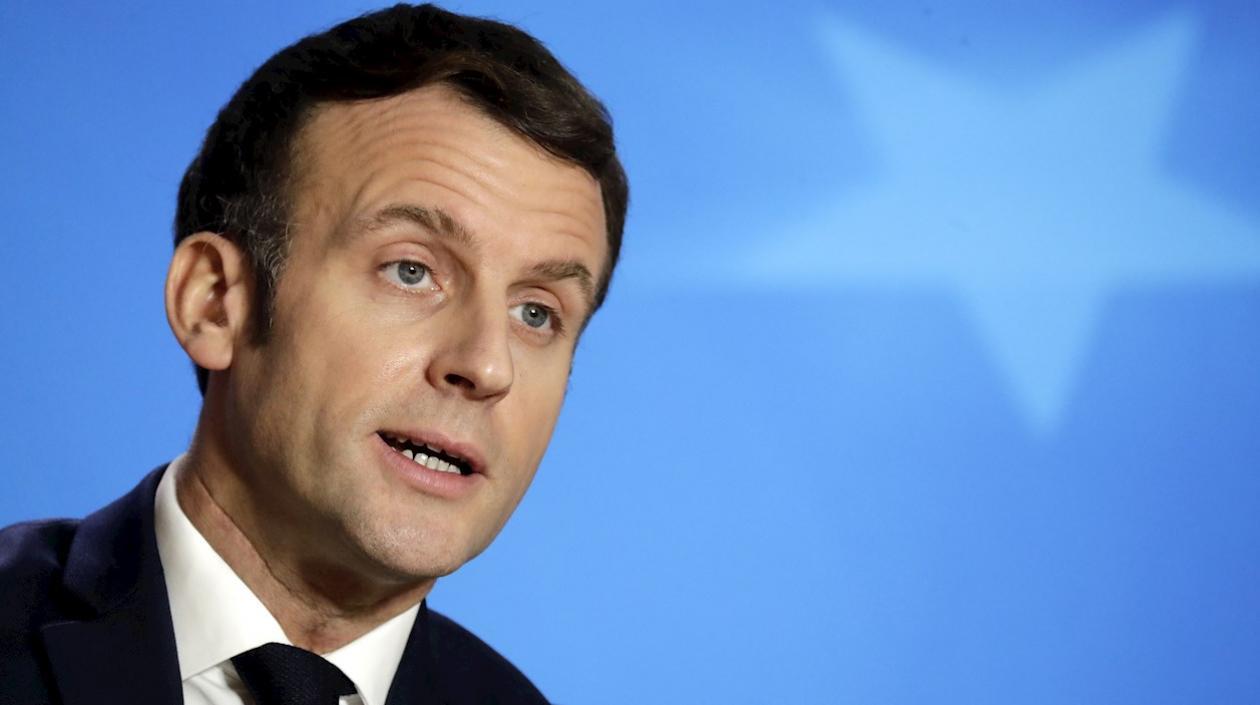 El presidente francés, Emmanuel Macron.