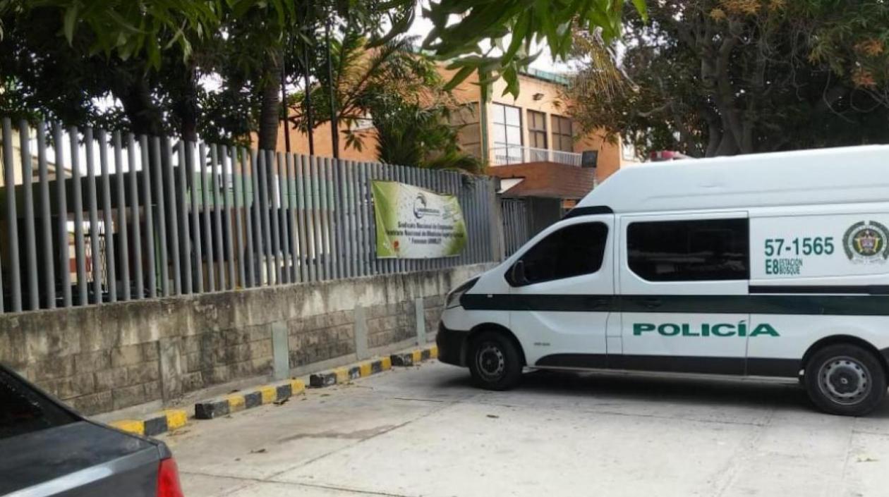 El cadáver del venezolano fue llevado a Medicina Legal. 