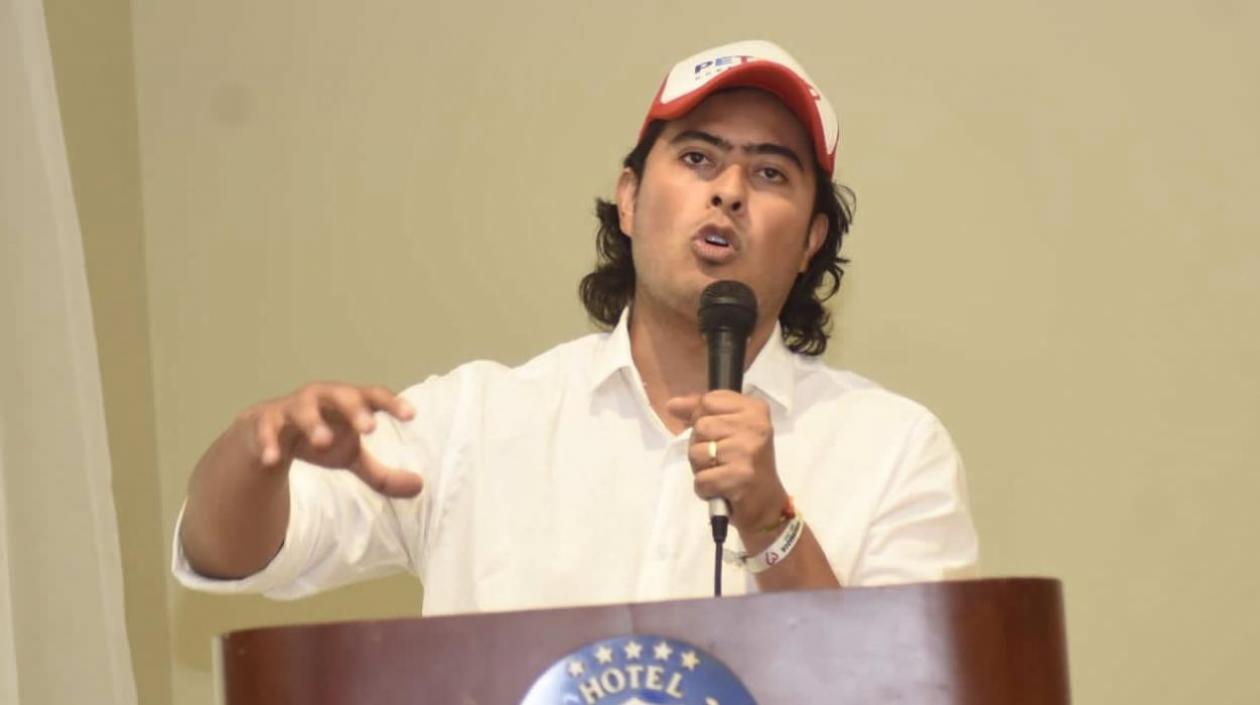 Nicolás Petro, diputado del Atlántico. 