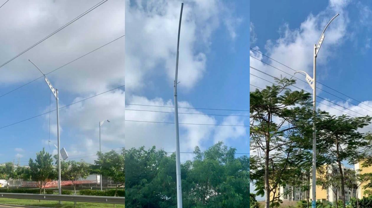 Alumbrado Público, blanco de la delincuencia.