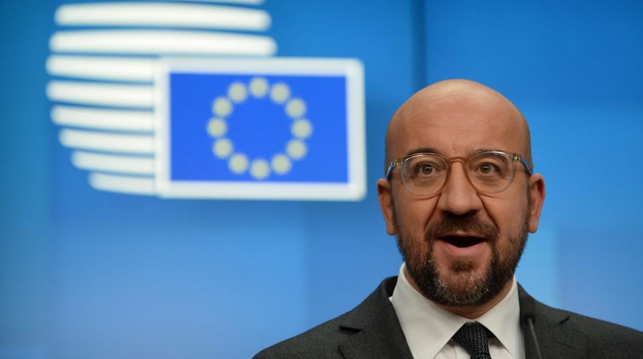 El presidente del Consejo Europeo, Charles Michel