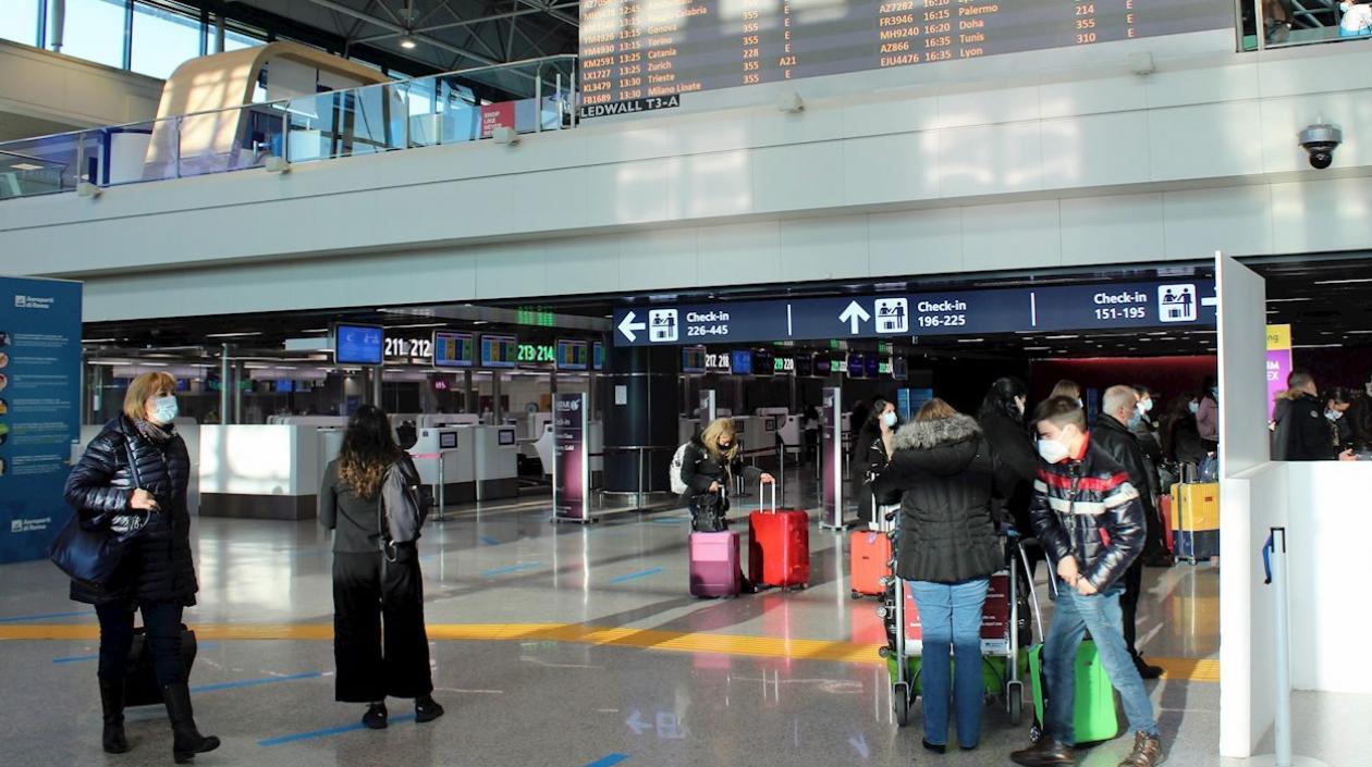 El aeropuerto romano de Fiumicino