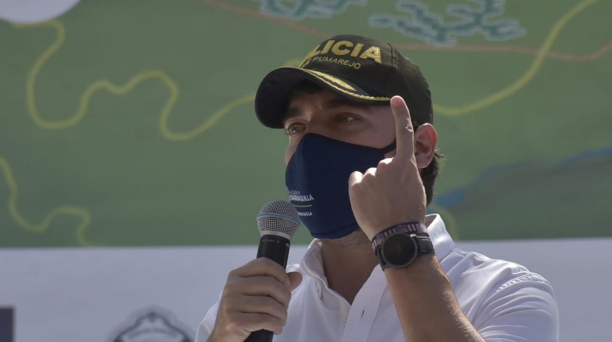 Jaime Pumarejo, Alcalde de Barranquilla.