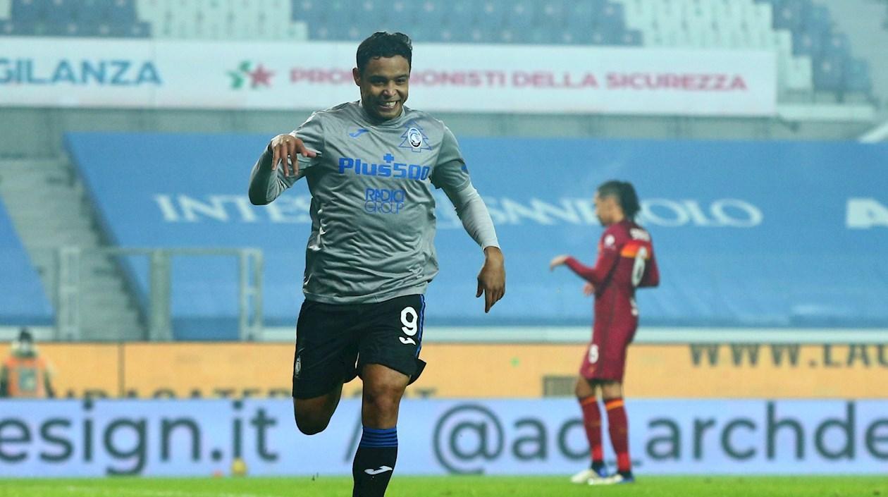 Luis Fernando Muriel celebra su tanto. 