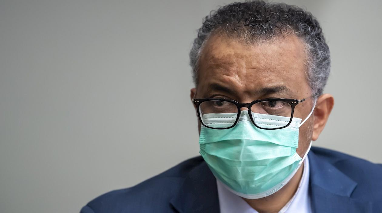 El director general de la OMS, Tedros Adhanom Ghebreyesus.