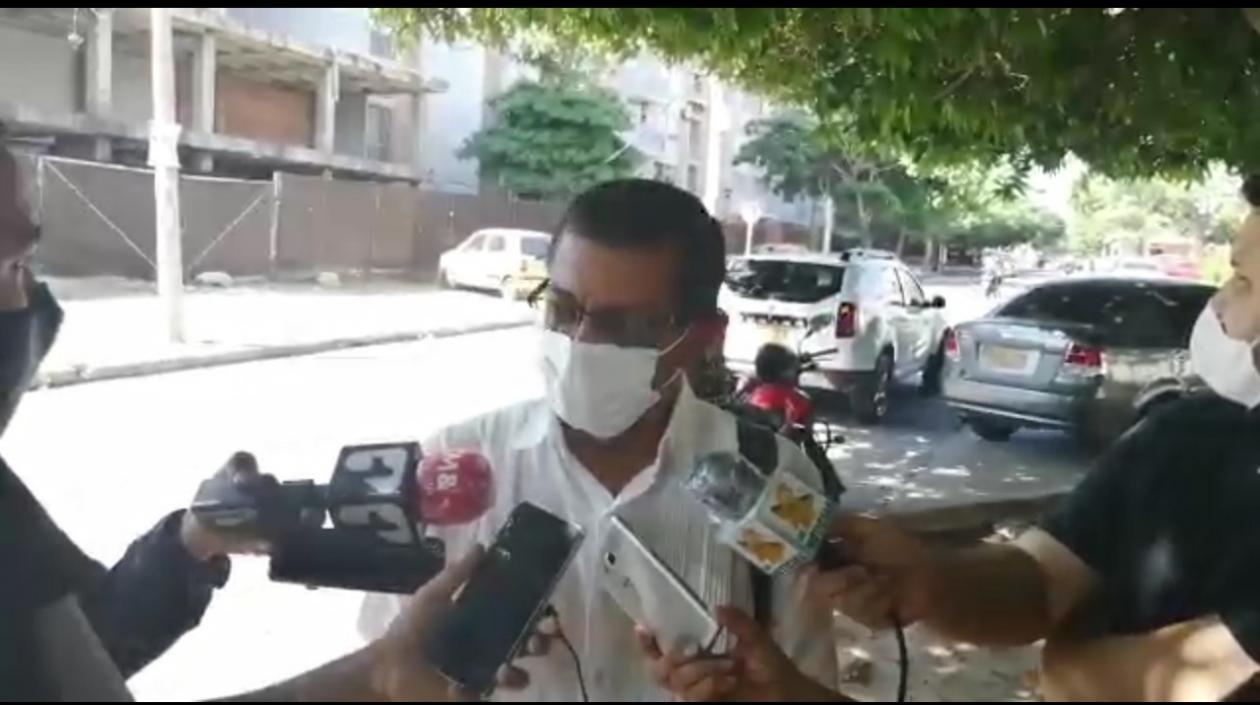 Gabriel Charry, padre de Piery Charry Pérez. 