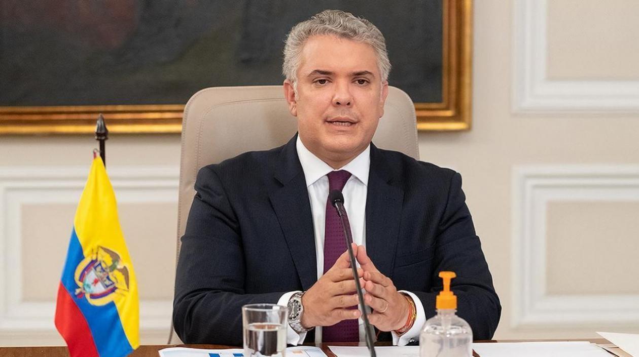 El Presidente de la República, Iván Duque.