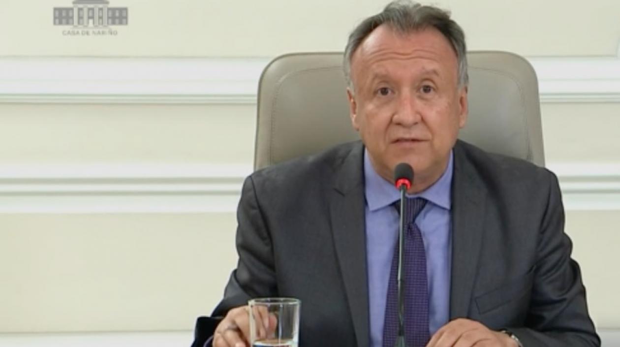 Luis Alexander Moscoso, Viceministro de Salud Pública y Prestación de Servicios.