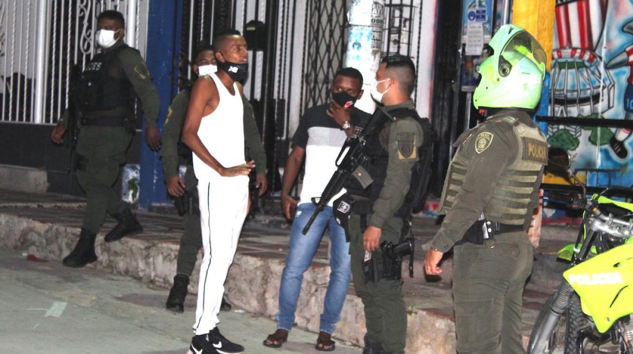 Operativos de control en el municipio de Malambo.