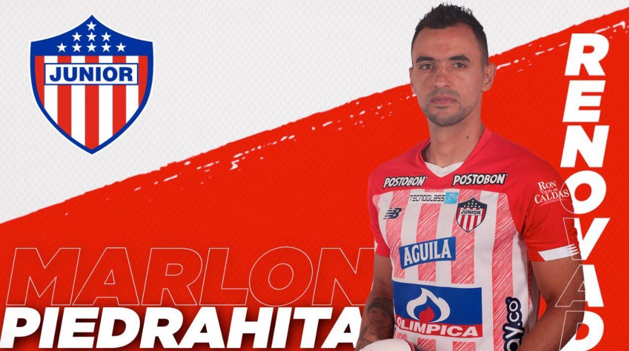 El lateral derecho Marlon Piedrahita.