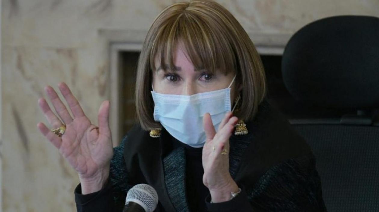 La exministra Alicia Arango.