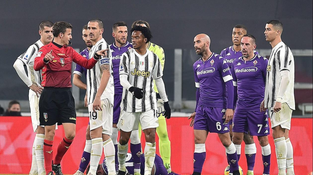 Juan Guillermo Cuadrado, jugador de la Juventus. 