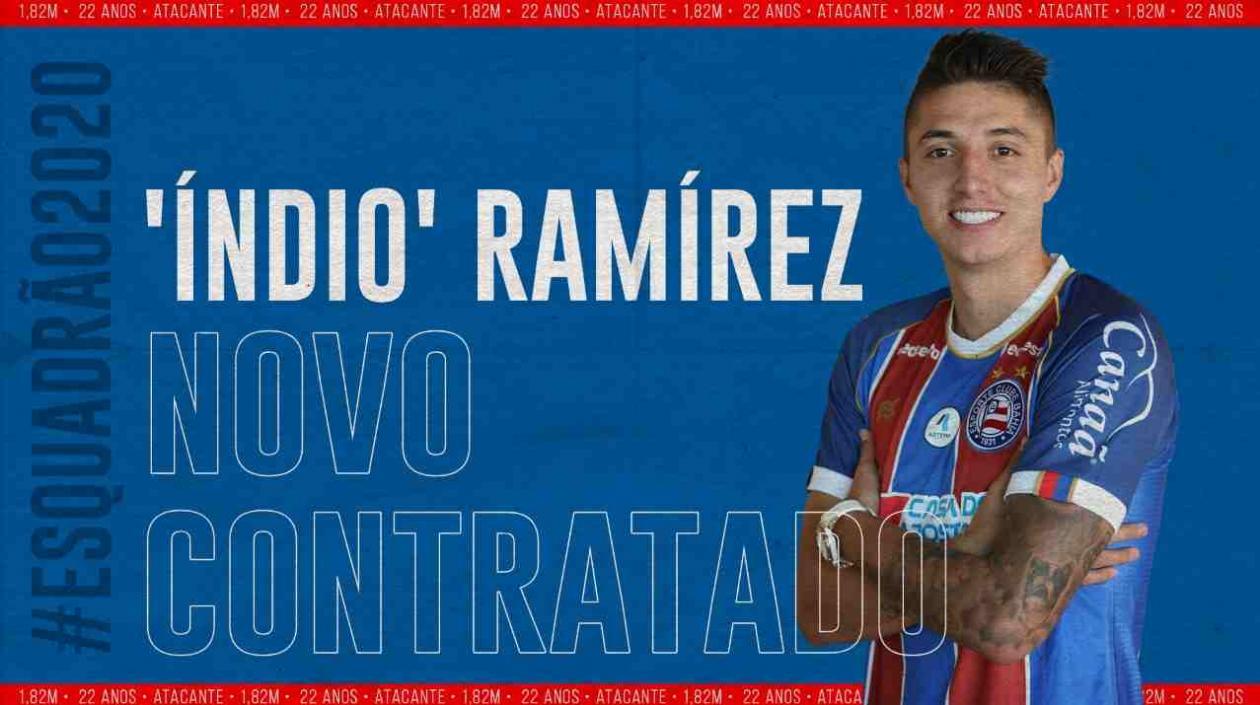 Juan Pablo Ramírez, jugador colombiano. 