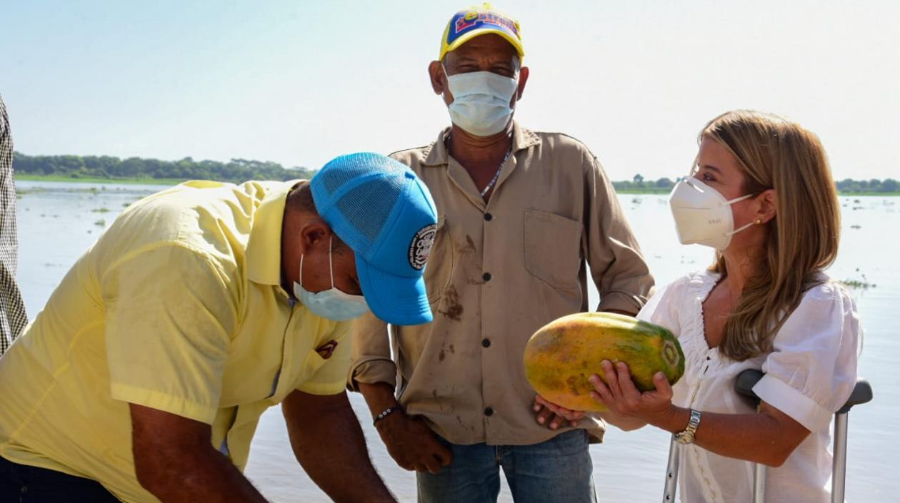 La Gobernadora del Atlántico, Elsa Noguera.