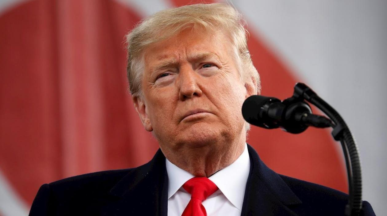 El presidente saliente de EE.UU., Donald Trump.