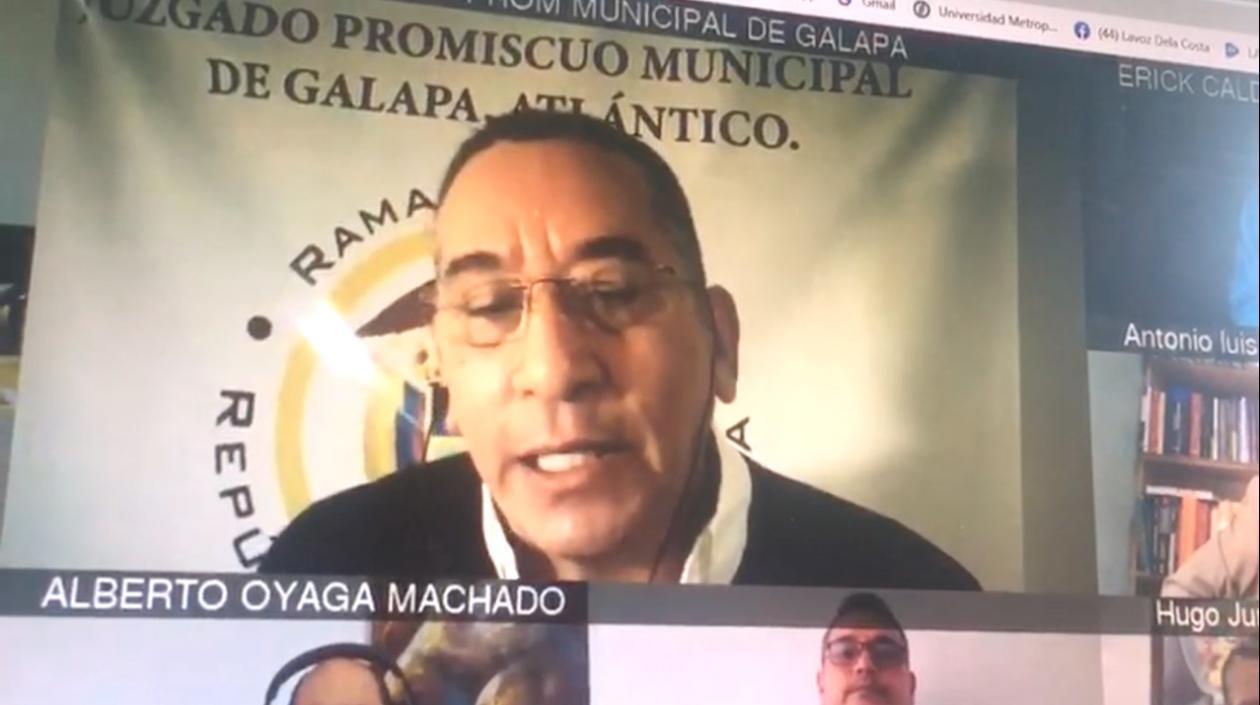 Venancio García Solis, el Juez que negó la recusación.