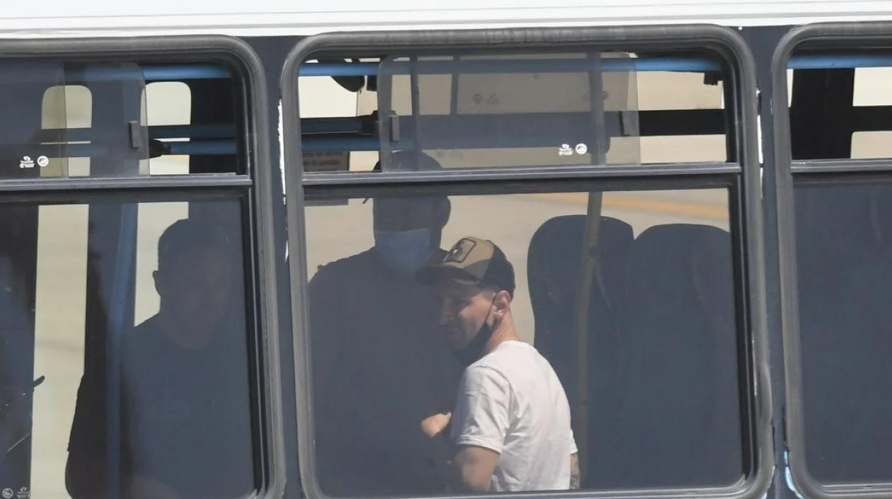 Lionel Messi, delantero argentino. 