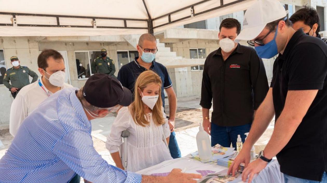 La Gobernadora del Atlántico, Elsa Noguera.