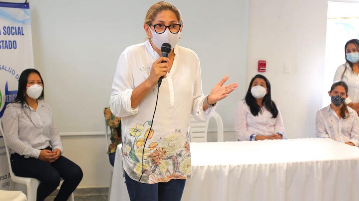 Alma Solano, Secretaria de Salud del Atlántico.