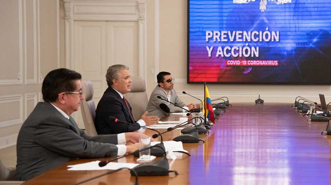 El Presidente de la República, Iván Duque.