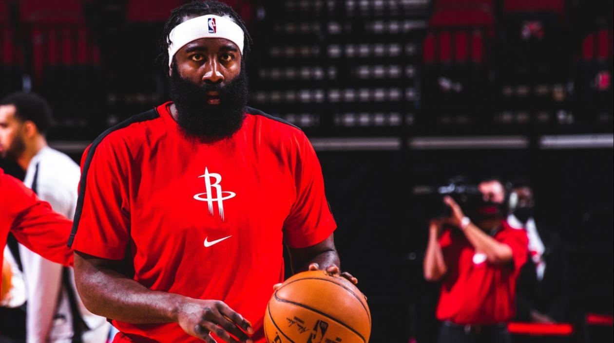 James Harden, jugador de los Rockets. 