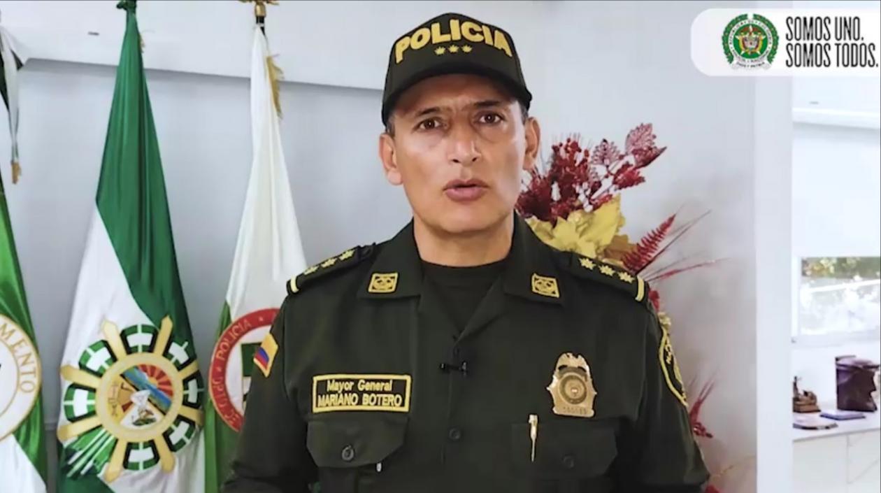 Mayor General Mariano Botero. 